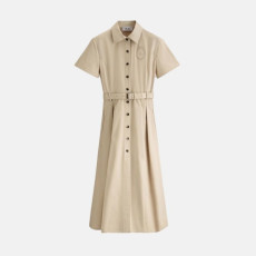 디올 여성 미디 길이 셔츠 드레스 - Dior Womens Mid-Length Shirt Dress - dic15992x