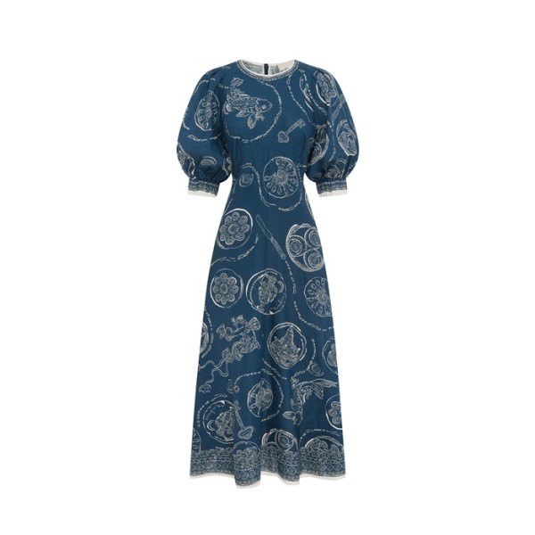 알레마이스 여성 럭키 미디 드레스 - Alémais Womens Lucky Midi Dress - doc16010x