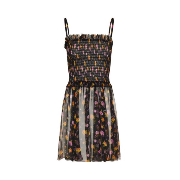 돌체앤가바나 여성 러플 플로럴 미니 드레스 - Dolce&Gabbana Womens Ruffled Floral Mini Dresss - doc16034x