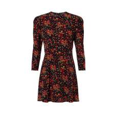 구찌 여성 플로럴 실크 드레스 - Gucci Womens Floral Minidress - guc15981x