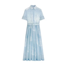 디올 여성 디오리비에라 미디 길이 셔츠 드레스 - Dior Womens Dioriviera Mid Length Shirt Dress - dic16136x