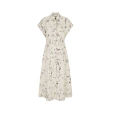 디올 여성 톤온톤 벨트 미디 셔츠 드레스 - Dior Womens Tone-on-tone Belted Midi Shirt Dress - dic16262x