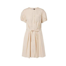 로에베 여성  파울라 이비자 아나그램 셔츠 드레스 - Loewe Womens Natural Paulas Ibiza Anagram Shirt Dress - loc16263x
