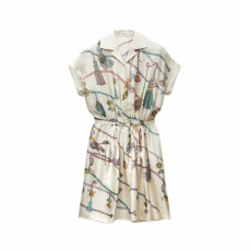 베르사체 여성 실크 드레스 - Versace Womens Silk Dress - vec16265x
