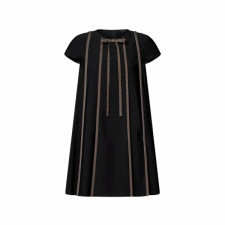 루이비통 여성 모노그램 액센트 트라페즈 드레스 - Louis vuitton Womens Monogram Accent Trapezoid Dress - lvc16387x
