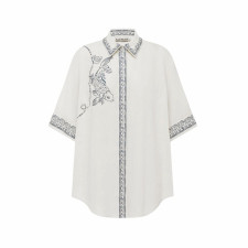 알레마이스 여성 럭키 반팔 셔츠 미니 스커트 - Alémais Womens Lucky Short Sleeve Shirt Mini Skirt - doc16013x