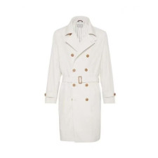 브루넬로쿠치넬리 남성 트렌치 코트 - Brunello Cucinelli Mens Trench Coat - brc14067x