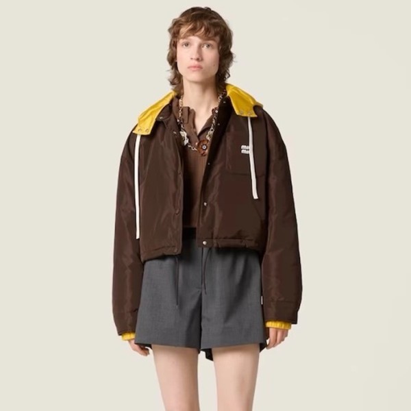 미우미우 여성 다운 재킷 - Miumiu Womens Down Jacket - mic8198x