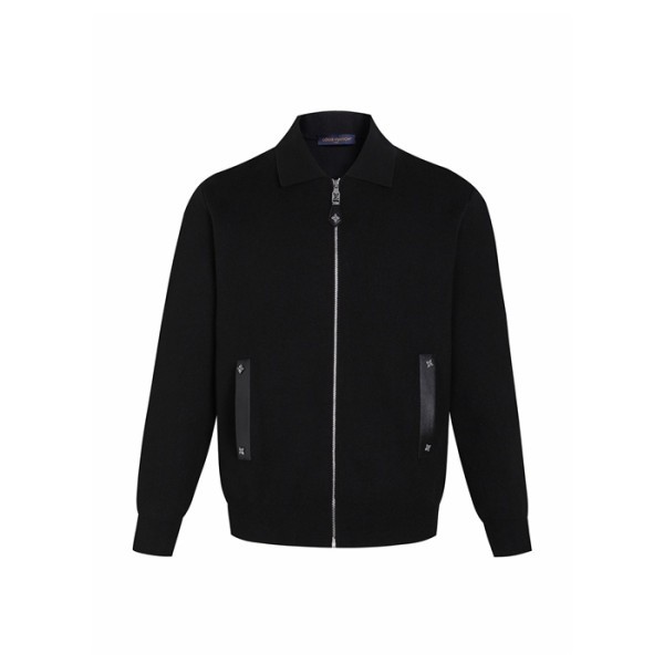 루이비통 남성 니트 블루종 - Louis vuitton Mens Knit Blouson - lvc16220x