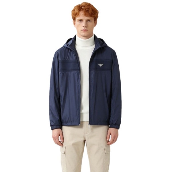 프라다 남성 후드 다운 재킷 - Prada Mens Hood Down Jacket - prc16248x