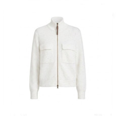 브루넬로쿠치넬리 여성 스팽글 장식 가디건 - Brunello Cucinelli Womens Sequin-Embellished Cardigan - brc14178x