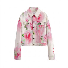 디올 여성 페인티드 로즈  재킷 - Dior Womens Painted Roses Jacket - dic15158x