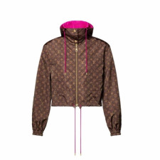 루이비통 여성 펀칭 모노그램 재킷 - Louis vuitton Womens Perforated Monogram Jacket - lvc15587x