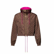 루이비통 여성 펀칭 모노그램 재킷 - Louis vuitton Womens Perforated Monogram Jacket - lvc15587x