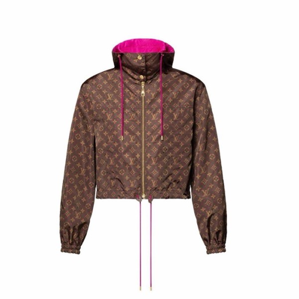 루이비통 여성 펀칭 모노그램 재킷 - Louis vuitton Womens Perforated Monogram Jacket - lvc15587x