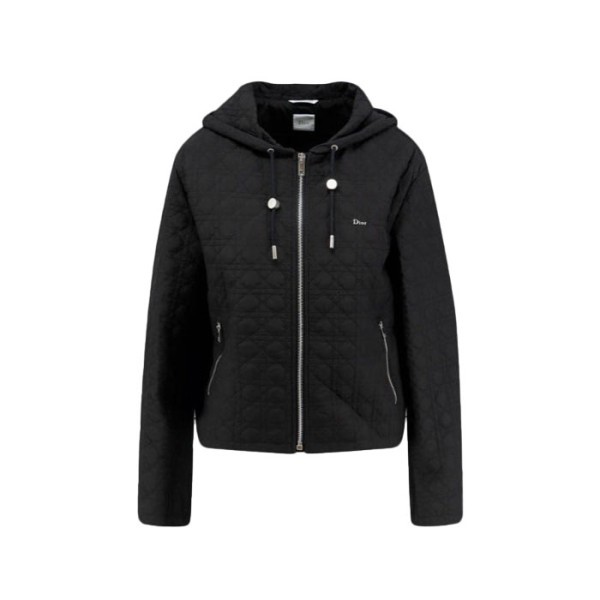 디올 여성 마크로카나쥬 퀼팅 테크니컬 태피터 재킷 - Dior Womens Macrocannage Quilted Technical Taffeta Jacket - dic16428x