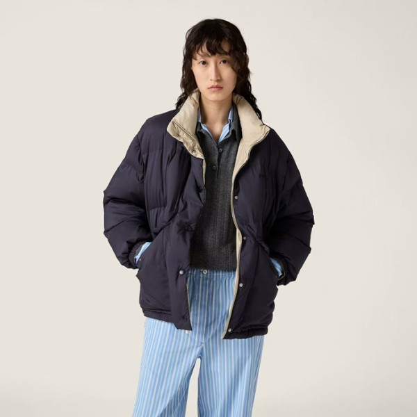 미우미우 여성 양면 다운 패딩 - Miumiu Womens Down Padding - mic4718x