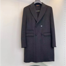 Ermenegildo Zegna 2023 Mens Business Coats - 에르메네질도 제냐 2023 남성비지니스 캐시미어 코트 Zeg0136x.Size(m - 2xl).블랙