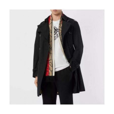 버버리]Burberry 2023 Mens Vintage Cotton Trench Coats - 버버리 2023 남성 빈티지 코튼 트렌치 코트 Bur02343x.Size(44 - 52).블랙
