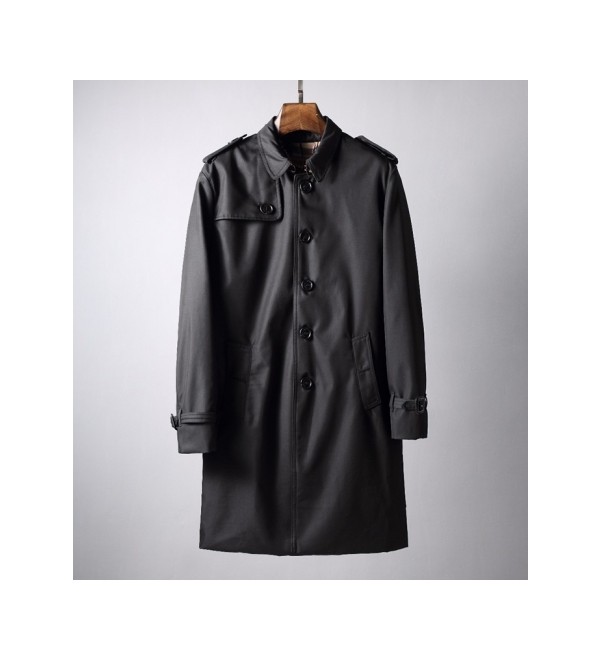 버버리]Burberry 2020 Mens Vintage Cotton Trench Coats - 버버리 2020 남성 빈티지 코튼 트렌치 코트 Bur03303x.Size(m - 3xl).블랙