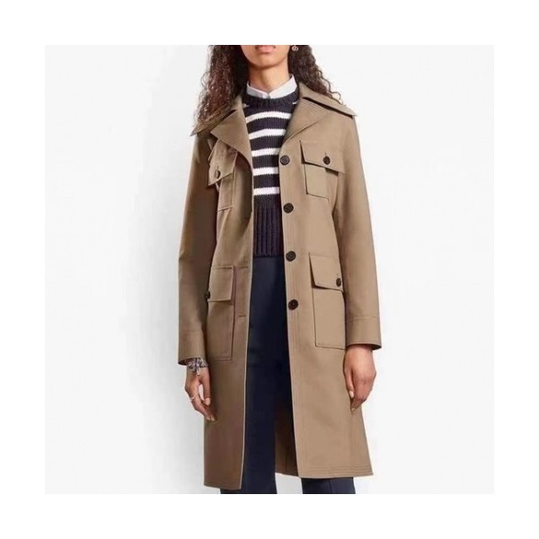 디올]Dior 2021 Womens Business Cotton Trench Coats - 디올 2021 여성 비지니스 코튼 트렌치 코트 Dio01147x.Size(s - l).베이지