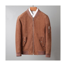 버버리]Burberry 2020 Mens Casual Leather Coats - 버버리 2020 남성 캐쥬얼 가죽 코트 Bur03310x.Size(m - 3xl).브라운
