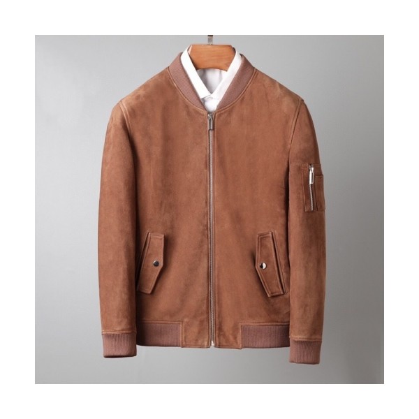 버버리]Burberry 2020 Mens Casual Leather Coats - 버버리 2020 남성 캐쥬얼 가죽 코트 Bur03310x.Size(m - 3xl).브라운