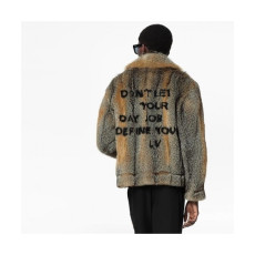 Louis vuitton  Mm/Wm Signature Logo Mink Coats Gray - 루이비통 2021 남/녀 시그니처 로고 밍크 코트 Lou03630x Size(m - xl) 그레이