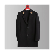 Dior Mens Business Modern Cashmere Coats Black - 디올 2021 남성 비지니스 모던 가죽 캐시미어 코트 Dio01536x Size(m - 3xl) 블랙