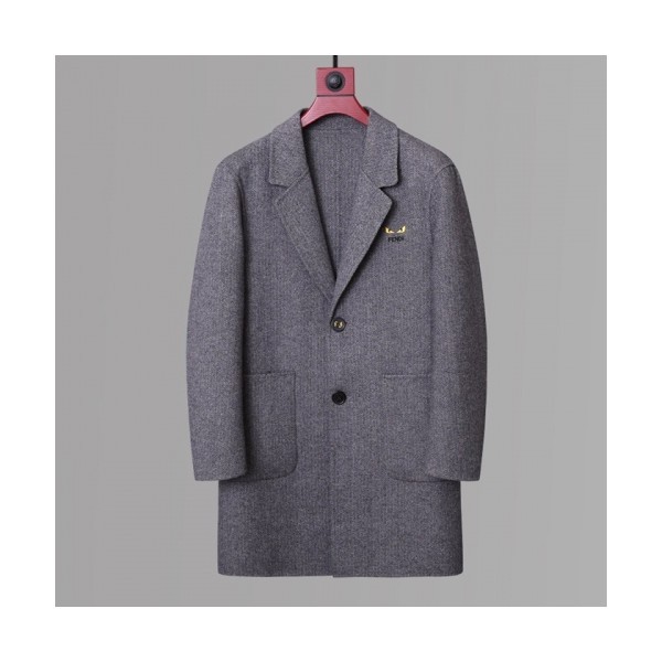 Fendi  Mens Business Duck Down Mink Coats Gray - 펜디 2021 남성 비지니스 덕다운 밍크 코트 Fen01089x Size(m - 3xl) 그레이