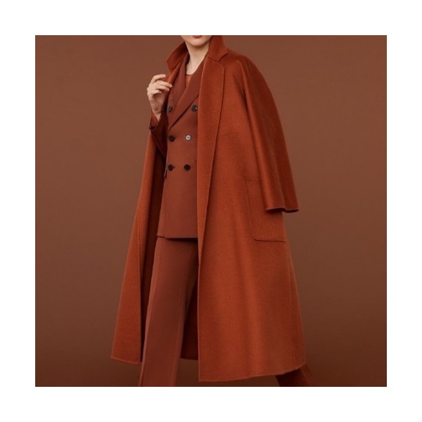 Maxmara  Ladies Trench Coats Orange - 막스마라 2021 여성 트렌치코트 Max85x Size(s - xl) 오렌지