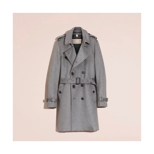 Burberry  Mens Vintage Cashmere Coats Gray - 버버리 2021 남성 빈티지 캐시미어 코트 Bur04254x Size(m - 3xl) 그레이