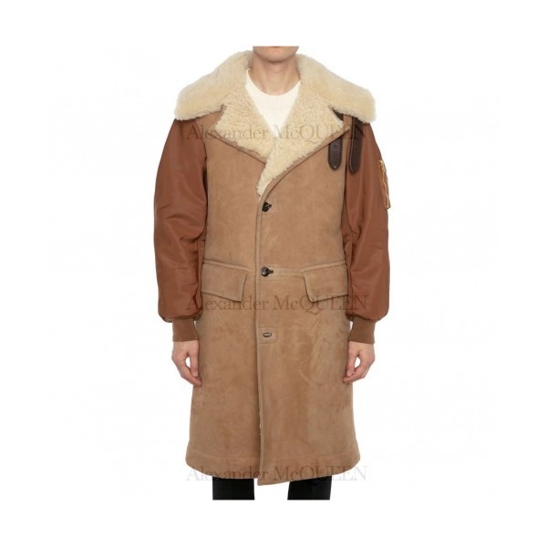 Alexander McQueen  Mens Trendy Coats Camel - 알렉산더 맥퀸 2021 남성 트렌디 코트 Ale0104x Size(m - 3xl) 카멜