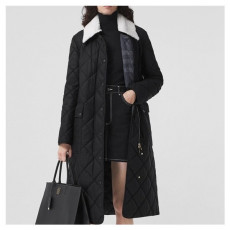 버버리 여성 블랙 다운 코트 - Burberry Womens Black Coats - bur04576x