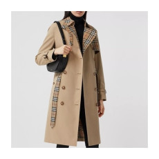 버버리 여성 베이지 트렌치 코트 - Burberry Womens Beige Coats - bur04581x