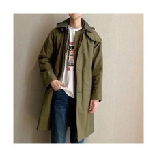 버버리 남성 카키 다운 코트 - Burberry Mens Khaki Coats - bur04542x