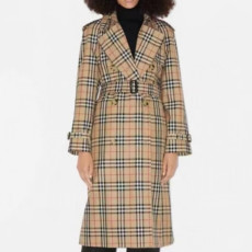 버버리 여성 카멜 트렌치 코트 - Burberry Womens Camel Coats - bu303x