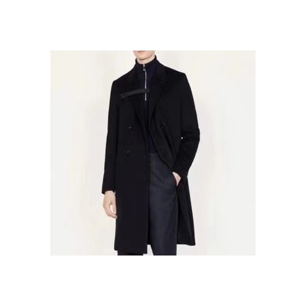 디올 남성 블랙 코트 - Dior Mens Black Coats - dio02200x