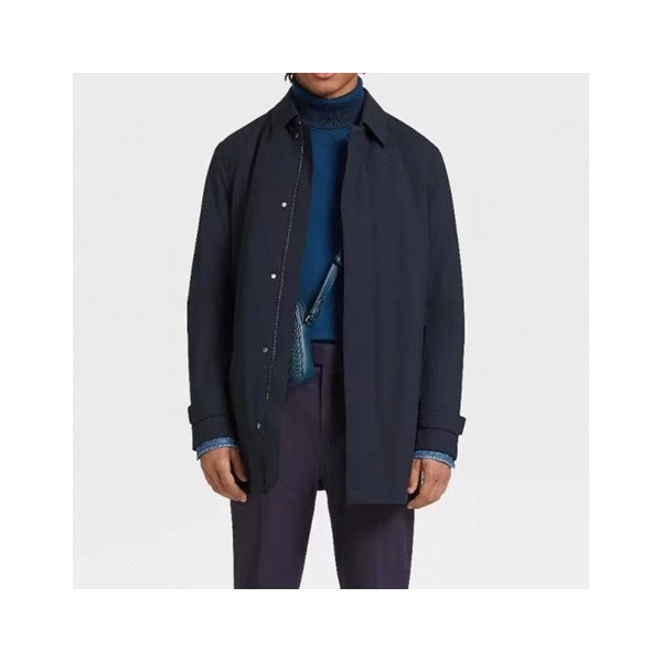 에르메네질도 제냐 남성 네이비 코트 - Ermenegildo Zegna Mens Navy Coats - zeg0429x
