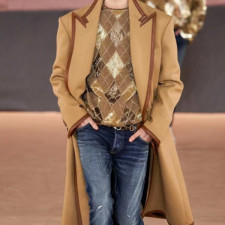 발망 남성 베이지 코트 - Balmain Mens Beige Coats - bam232x