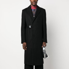 알릭스 남성 트렌디 블랙 코트 - ALYX Mens Black Coats - al08x