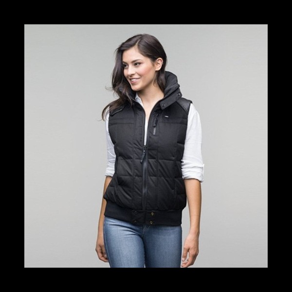 The Meego 다운조끼 여성용 블랙 no0006m - Nobis The Meego Down Vest Ladies Black