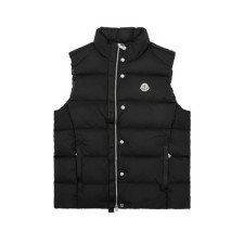 몽클레어 남성 블랙 덕다운 베스트 - Moncler Mens Black Vest - moc168x