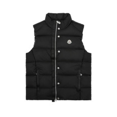 몽클레어 남성 블랙 덕다운 베스트 - Moncler Mens Black Vest - moc168x