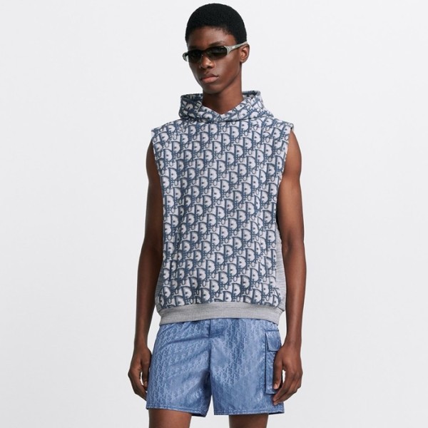 디올 남성 후드 베스트 - Dior Mens Hood Vest - dic2054x