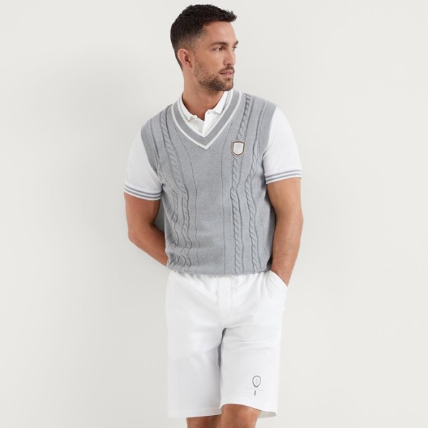 브루넬로쿠치넬리 남성 브이넥 베스트 - Brunello Cucinelli Mens V-neck Vest - brc2094x
