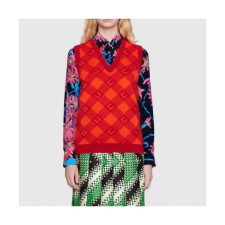 구찌]Gucci 2021 Womens Casual Vest - 구찌 2021 여성 캐쥬얼 조끼 Guc03359x.Size(s - l).레드