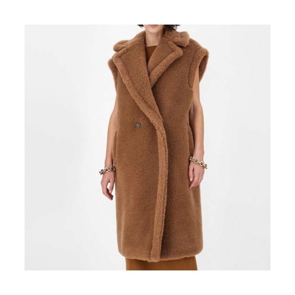 Maxmara Ladies Flannel Best Camel - 막스마라 여성 플란넬 베스트 Max0106x