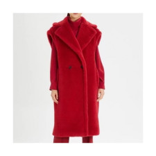 Maxmara Ladies Flannel Best Red - 막스마라 여성 플란넬 베스트 Max0107x