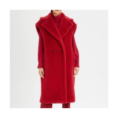 Maxmara Ladies Flannel Best Red - 막스마라 여성 플란넬 베스트 Max0107x